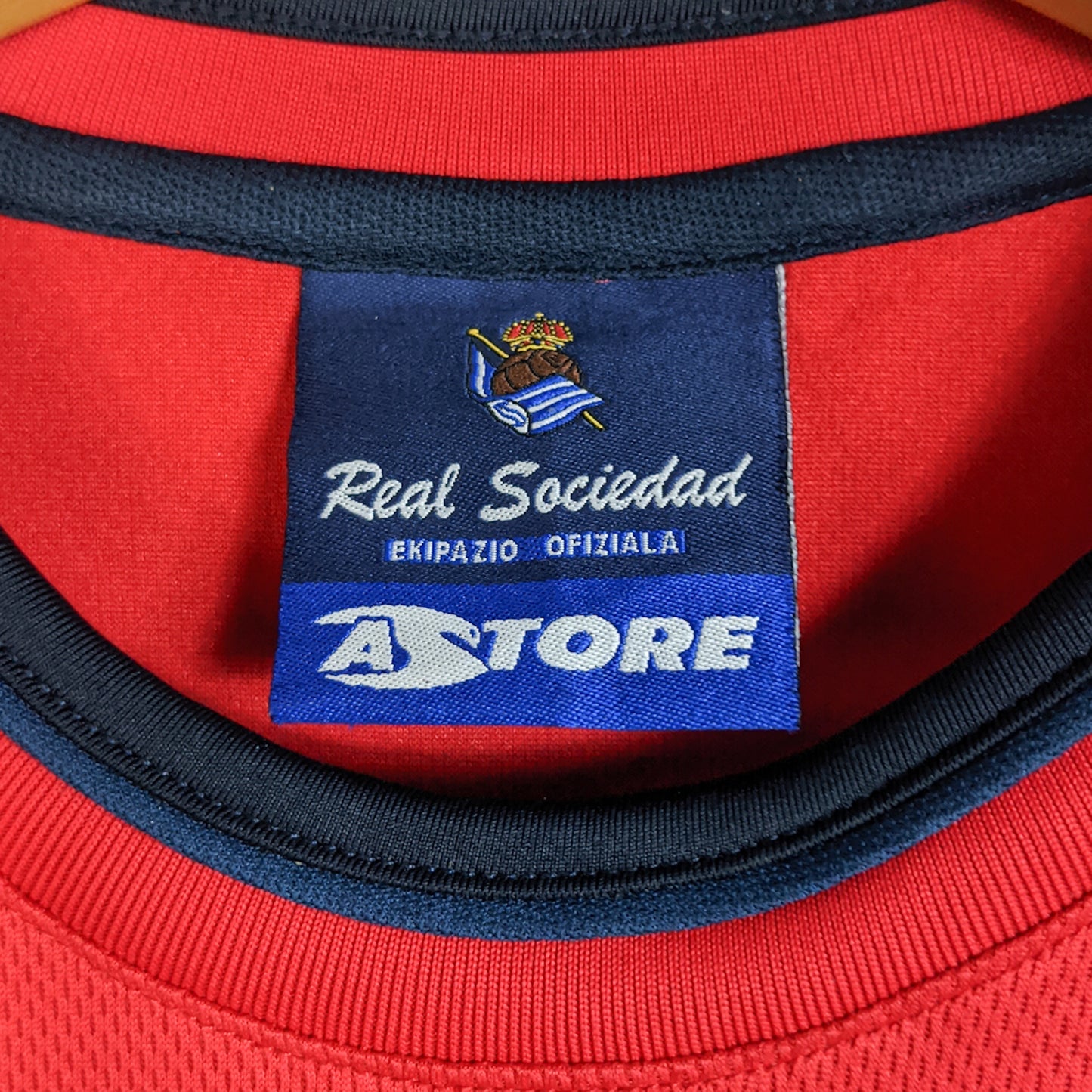 Original Real Sociedad 2003/04 Away - Alonso #4 Size XL