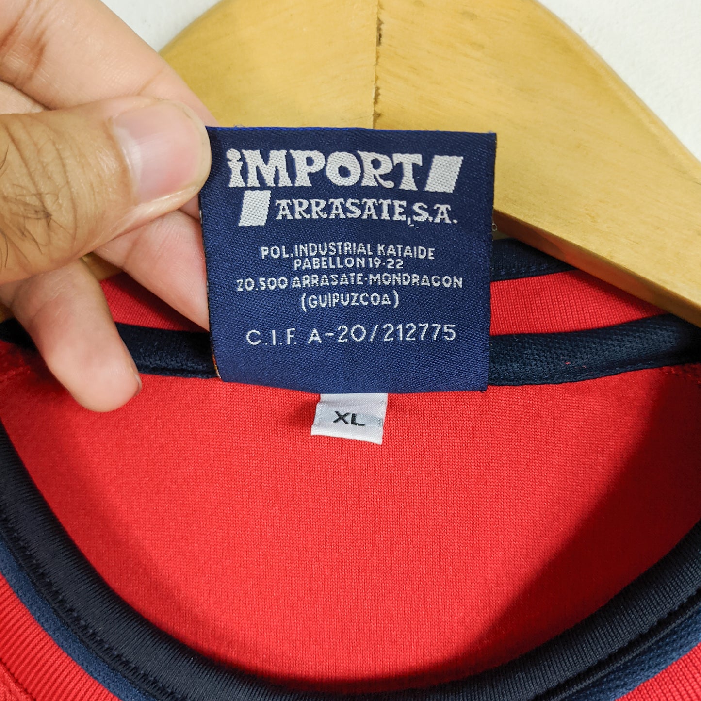 Original Real Sociedad 2003/04 Away - Alonso #4 Size XL