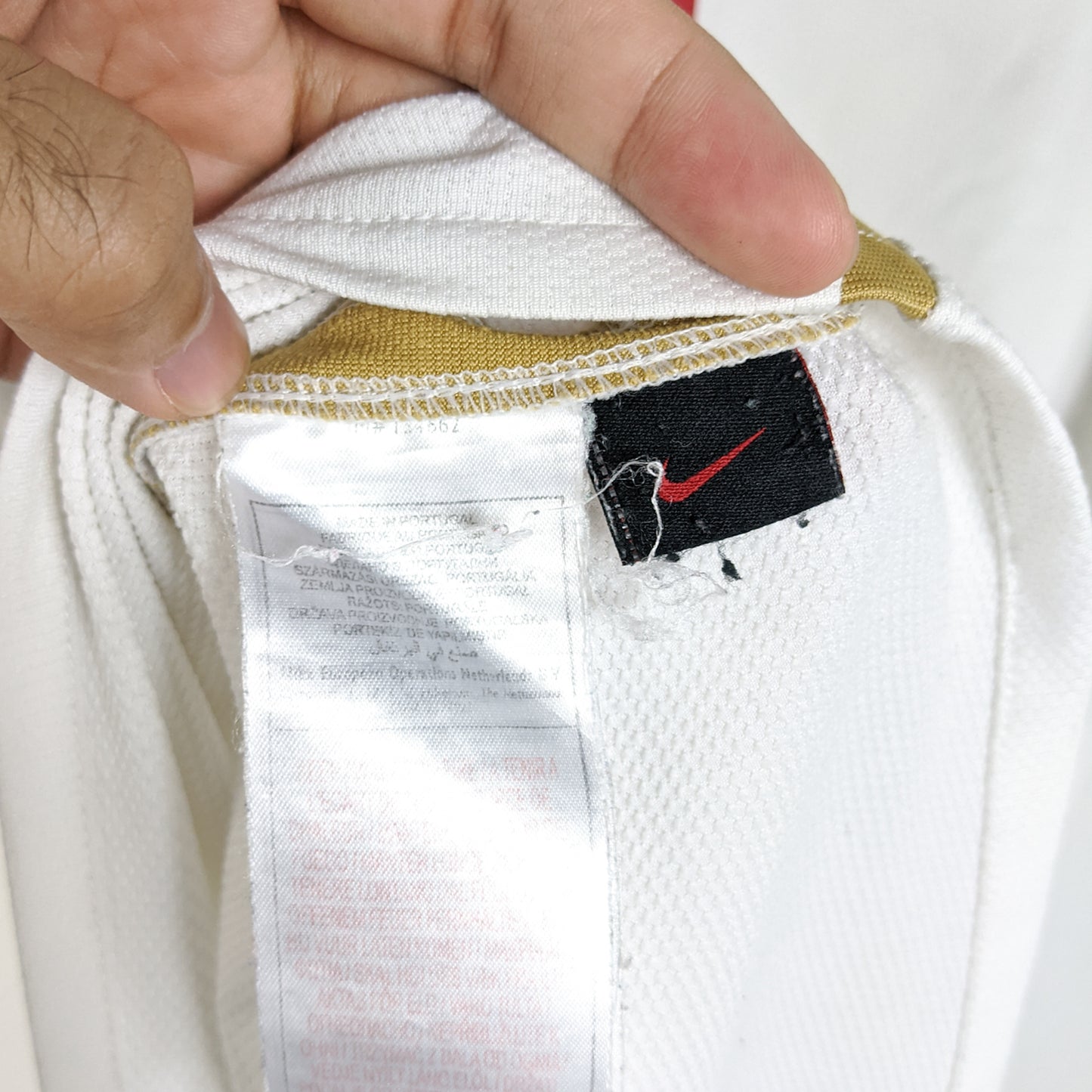 Original Serbia 2010 Away - Nemanja Vidic #5 Size M