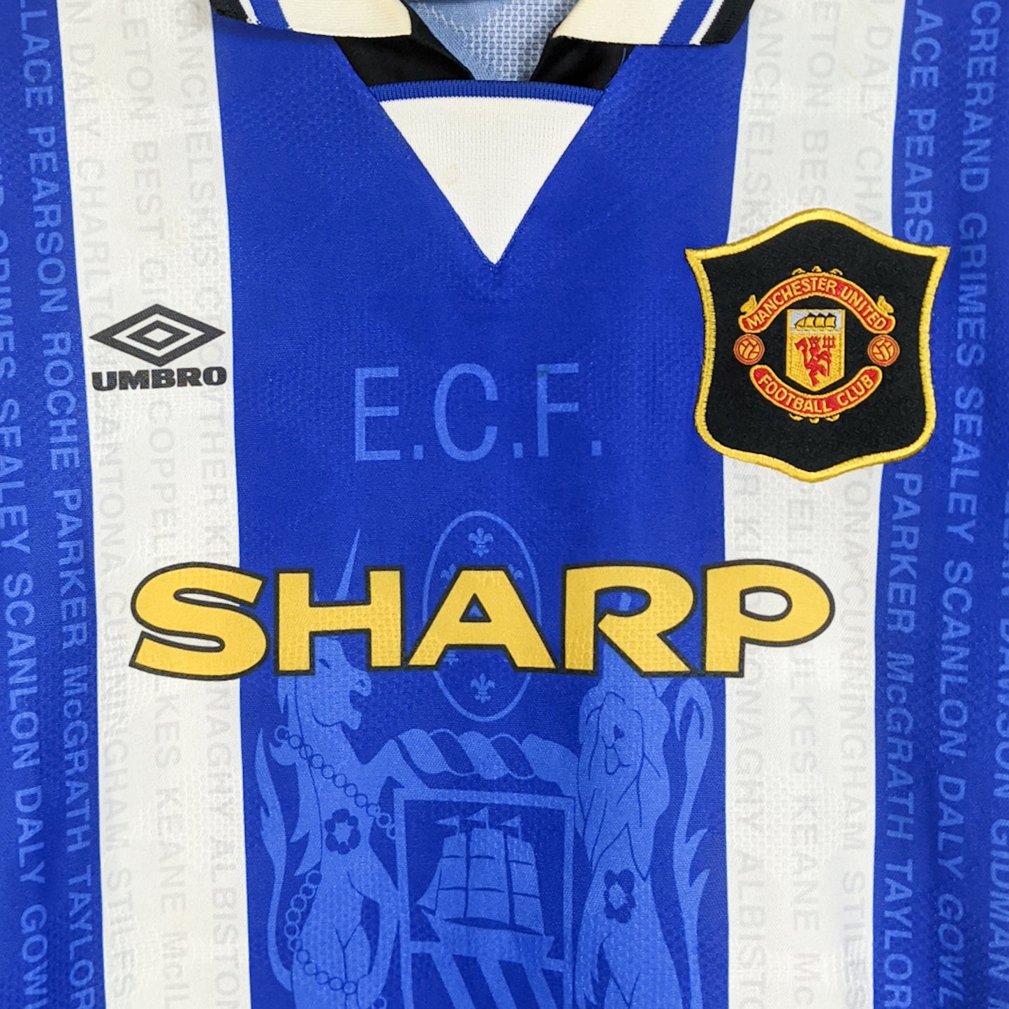 Original Manchester United 1994/95 Third - Keane #16 Size XL