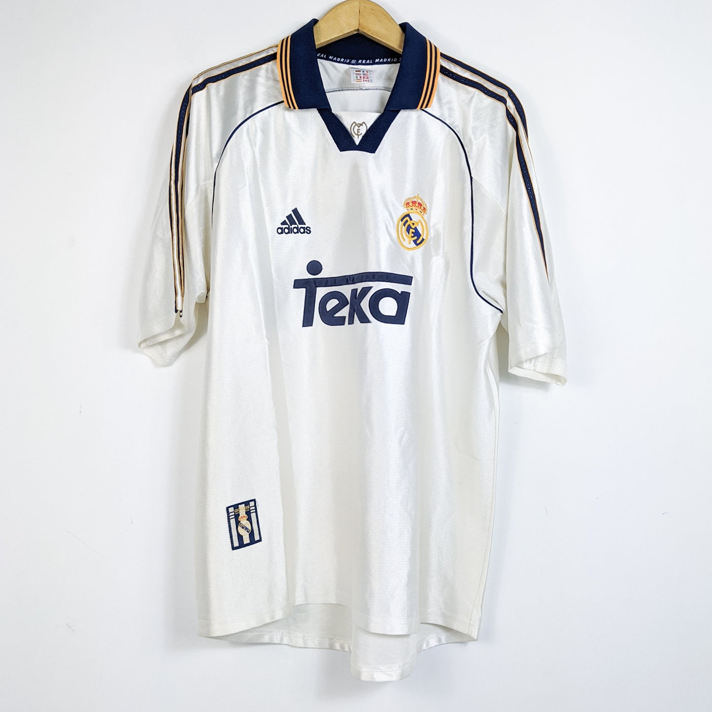 Original Real Madrid 1999/00 Home - Raul #7 Size L