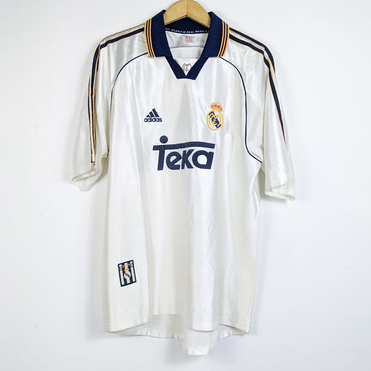 Original Real Madrid 1999/00 Home - Raul #7 Size L