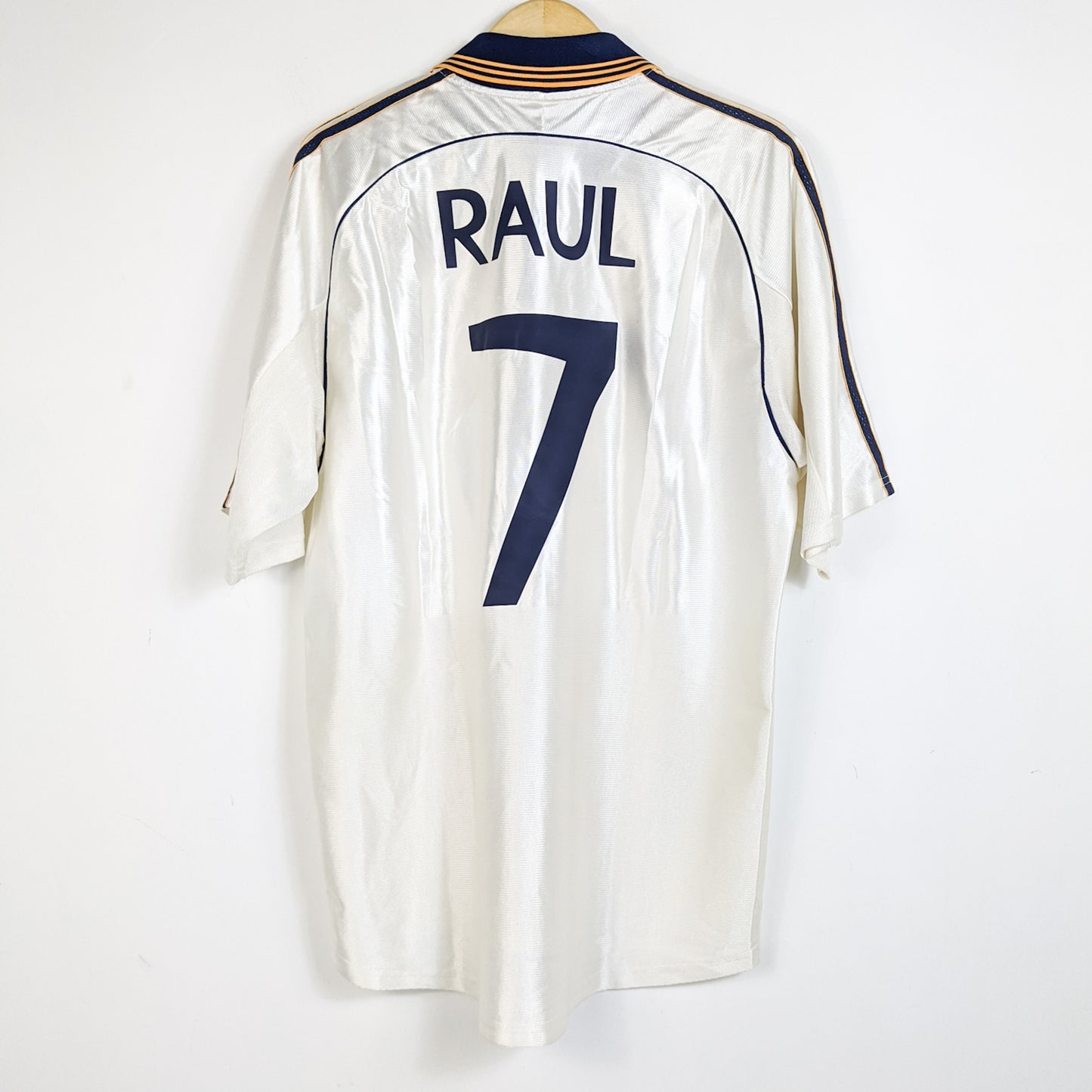 Original Real Madrid 1999/00 Home - Raul #7 Size L