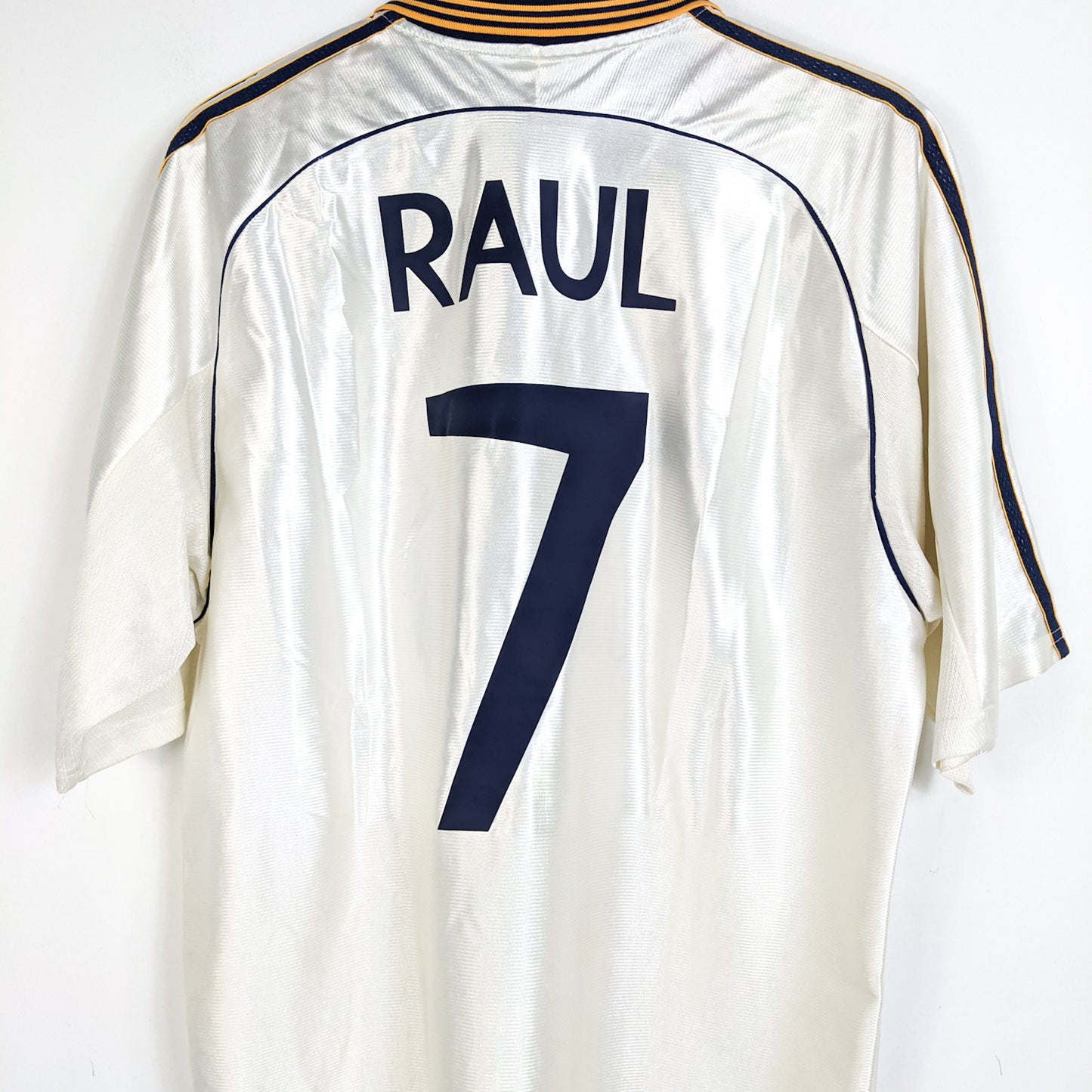 Original Real Madrid 1999/00 Home - Raul #7 Size L