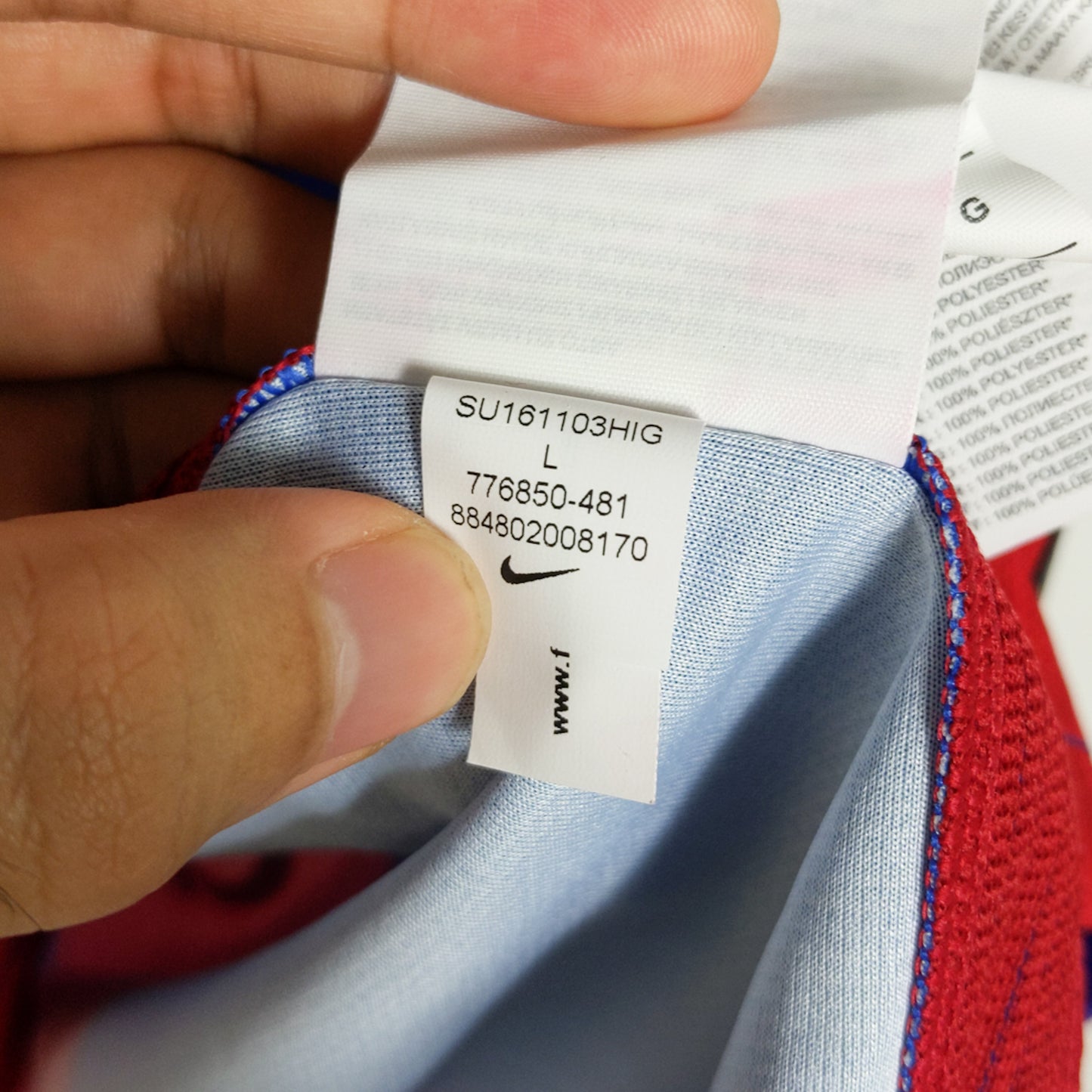 Original Barcelona 2016 Home - Messi #10 Size L