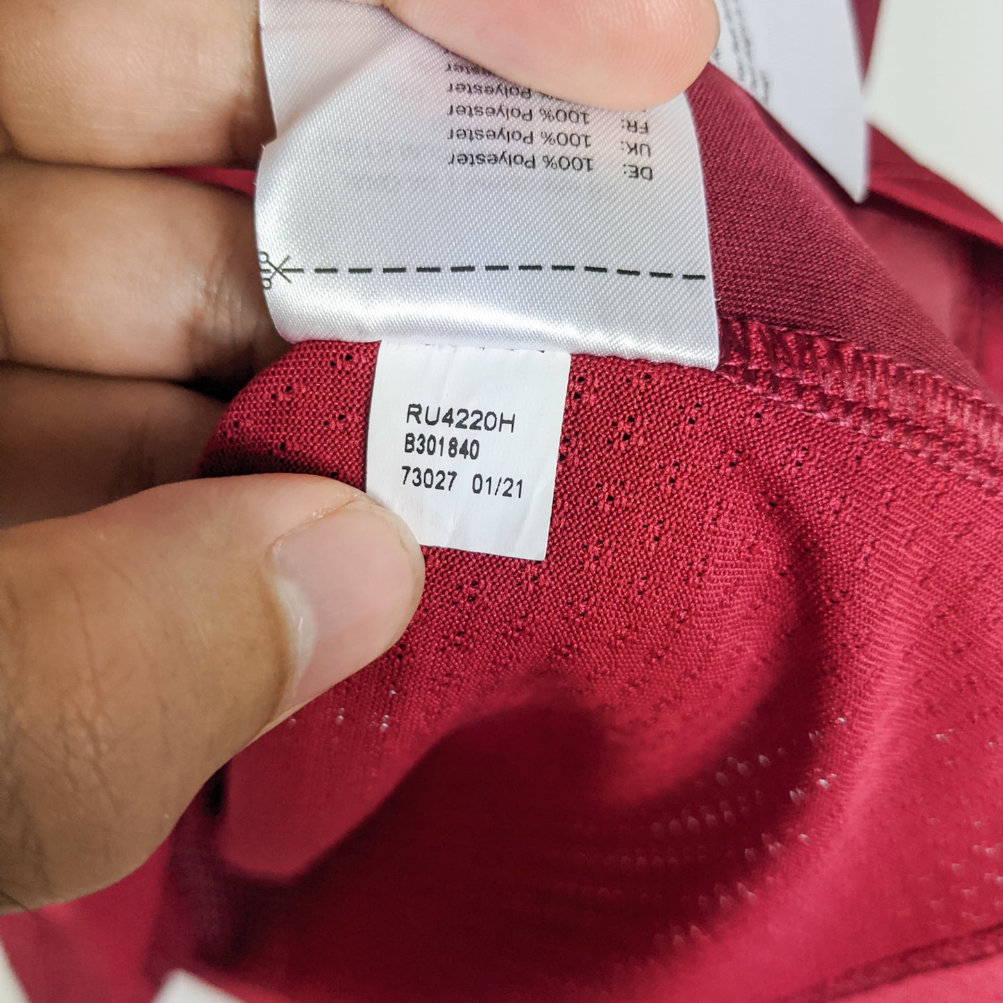 Original Rubin Kazan 2021/22 Home - Kvaratskhelia #21 Size XL