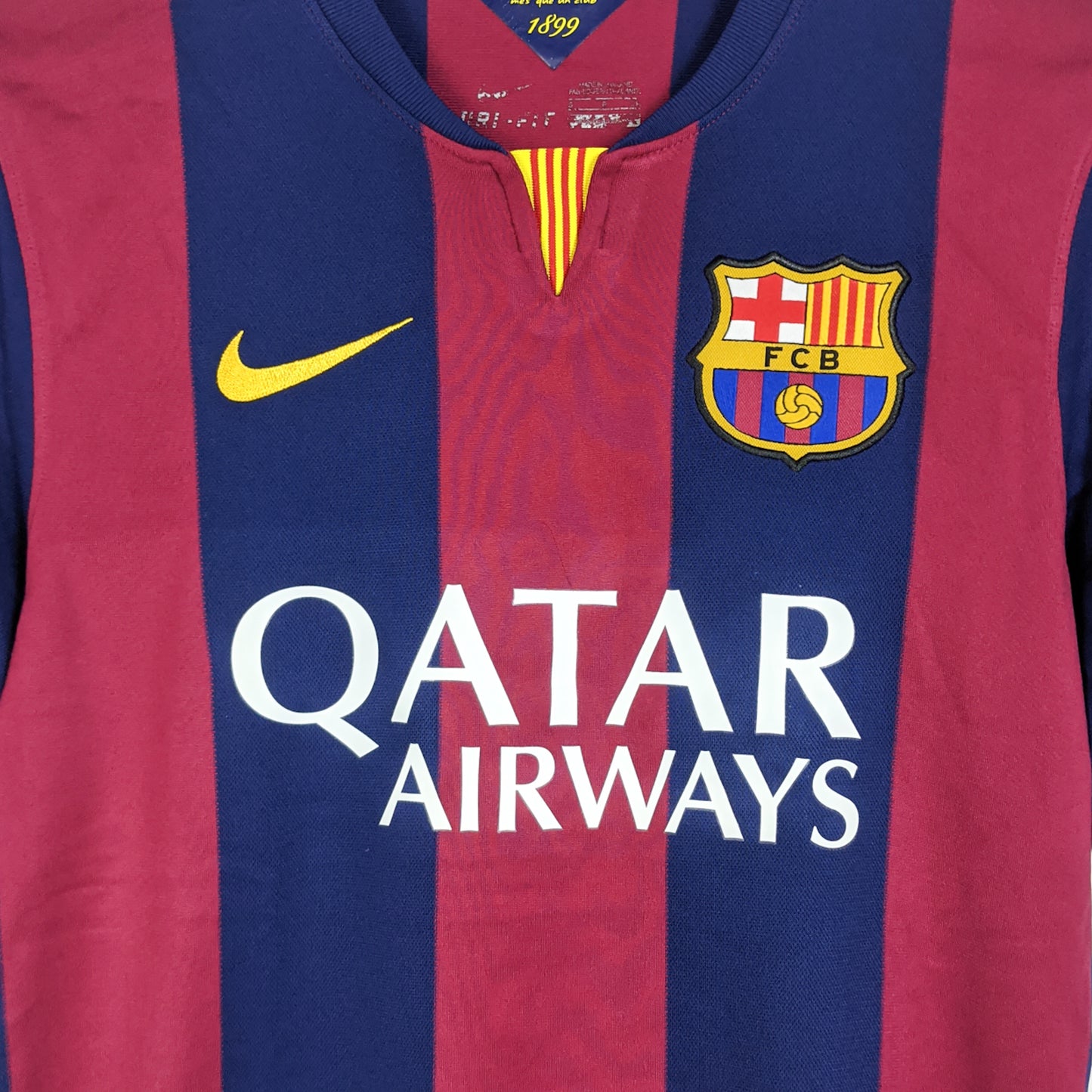 Original Barcelona 2014/15 Home - Suarez #9 Size S