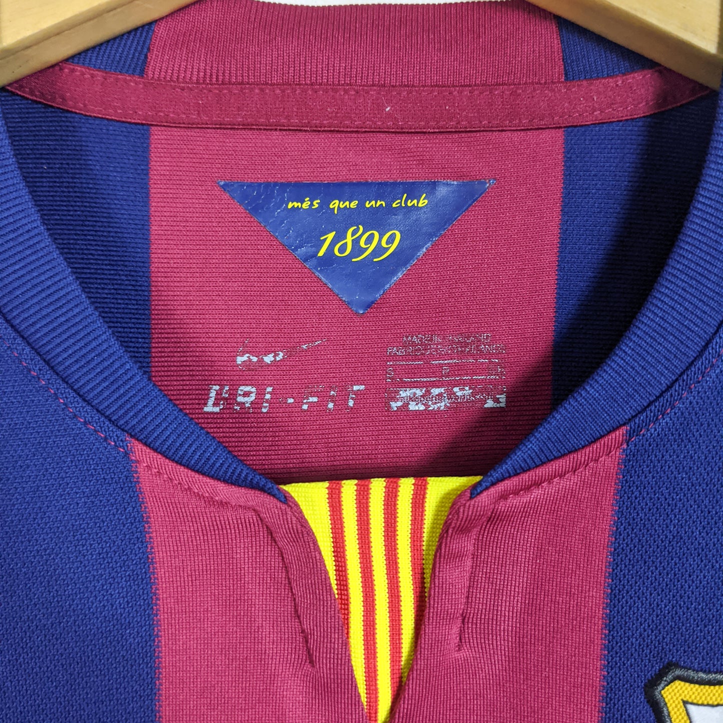 Original Barcelona 2014/15 Home - Suarez #9 Size S