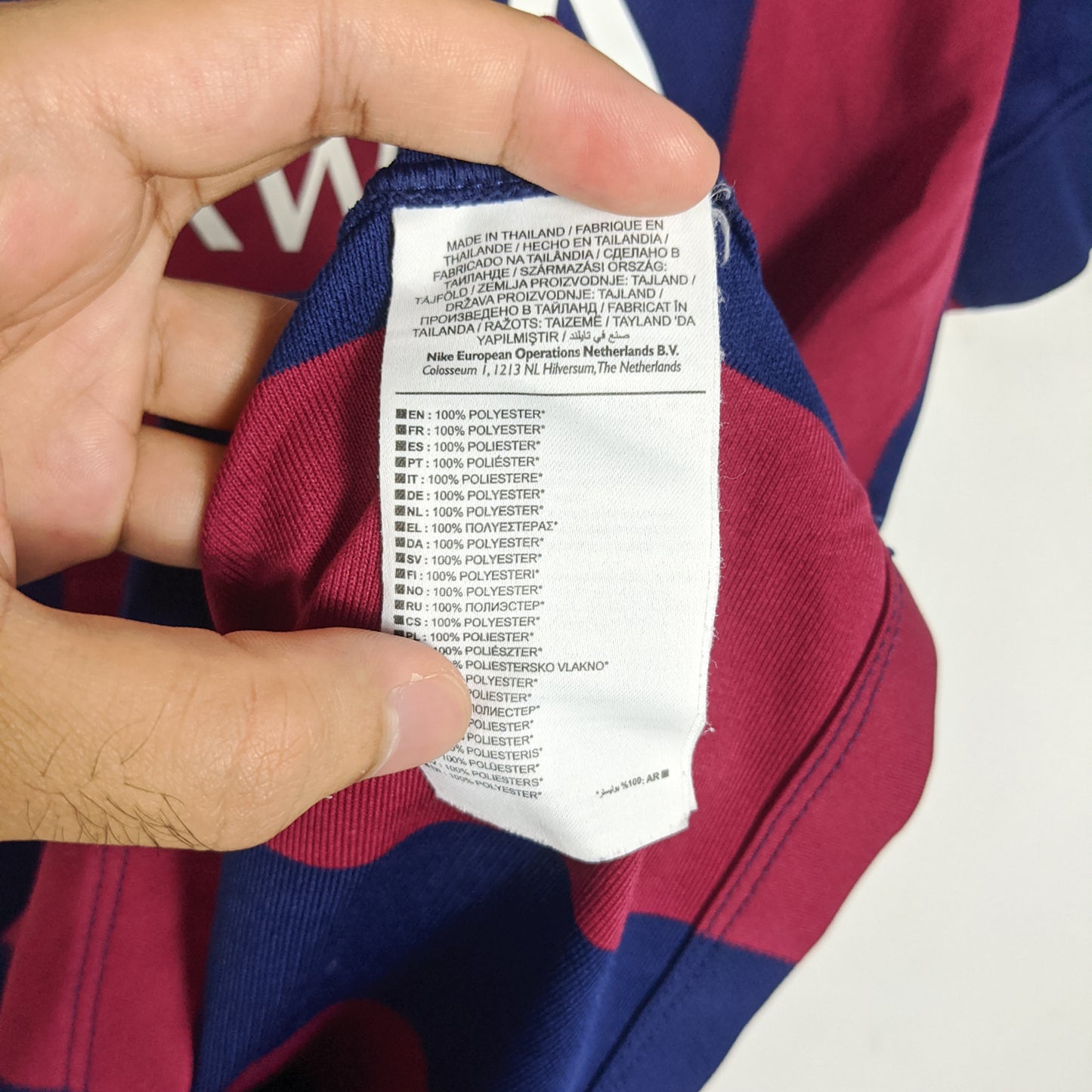 Original Barcelona 2014/15 Home - Suarez #9 Size S