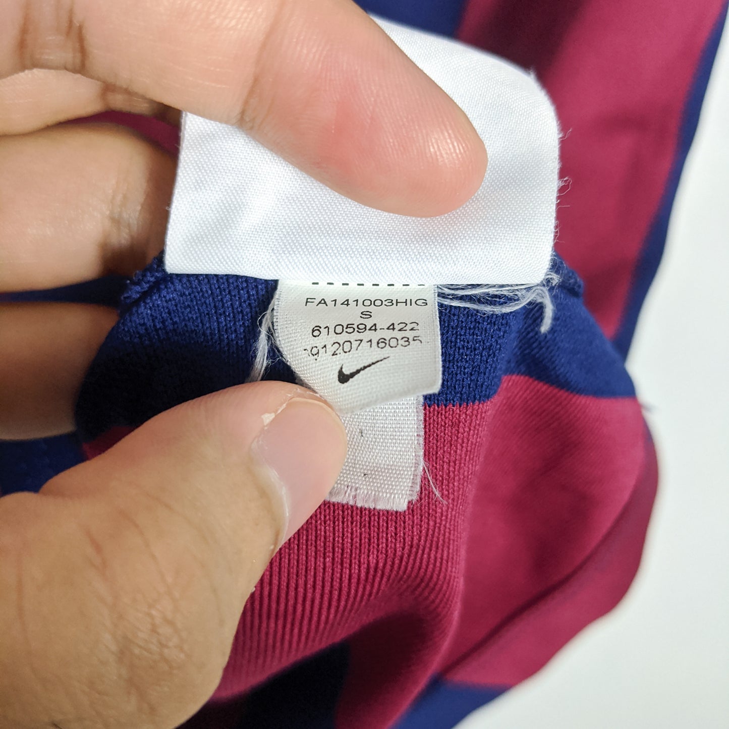 Original Barcelona 2014/15 Home - Suarez #9 Size S