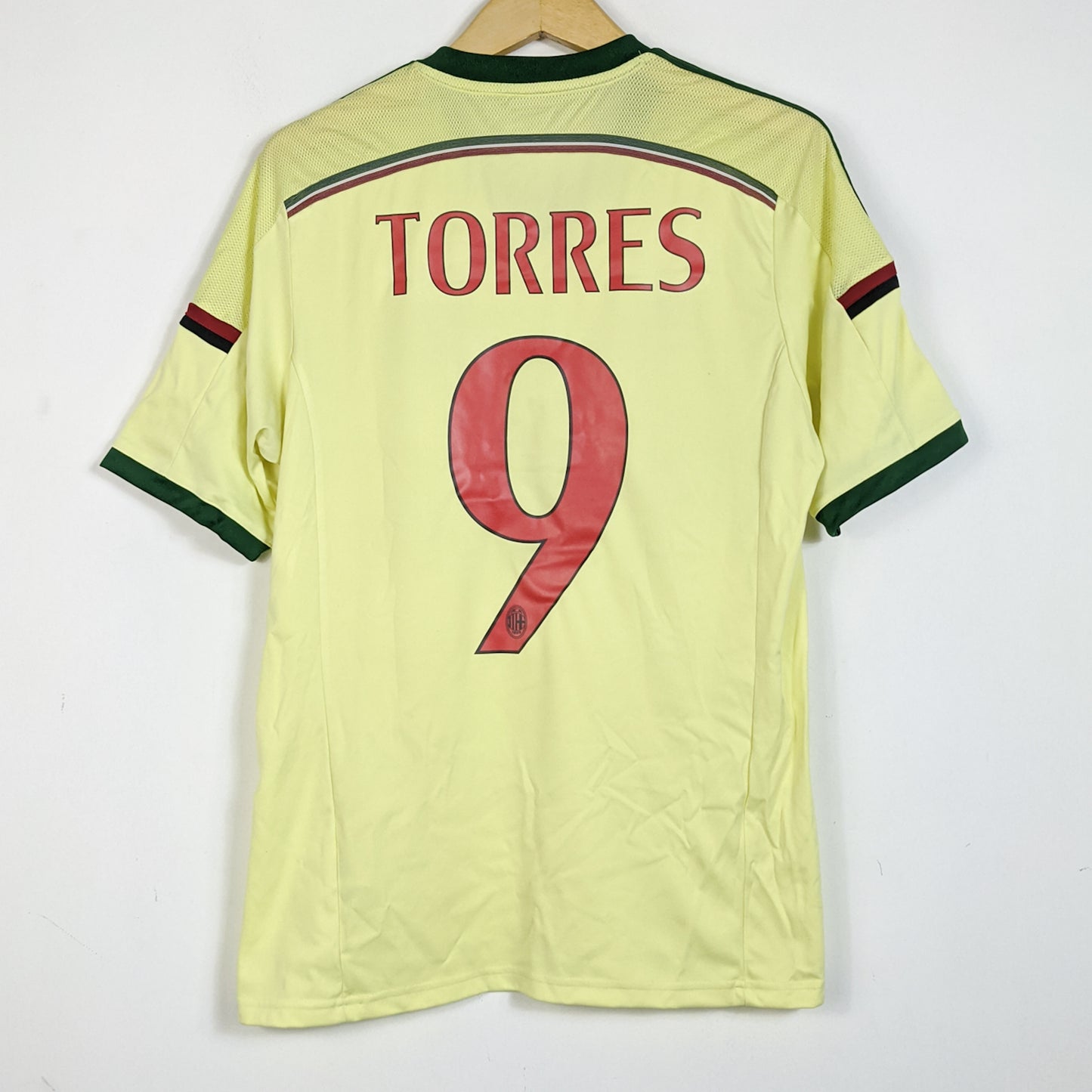 Original AC Milan 2014/15 Third - Torres #9 Size M