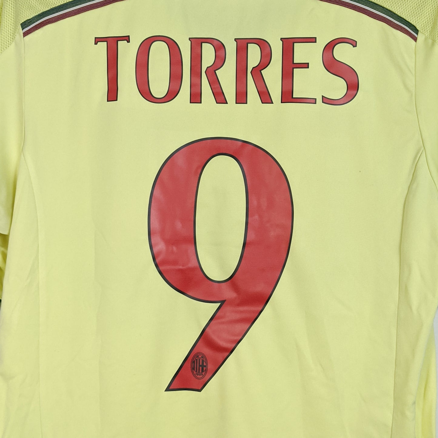 Original AC Milan 2014/15 Third - Torres #9 Size M