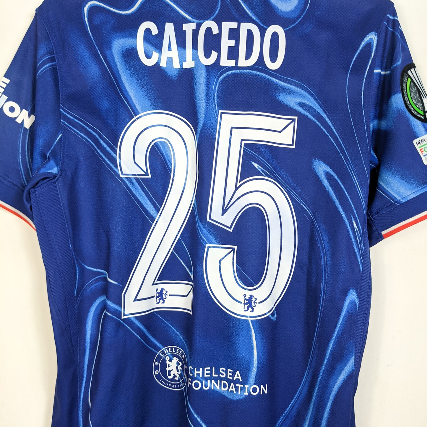 Original Chelsea 2024/25 Home - Caicedo #25 Size M