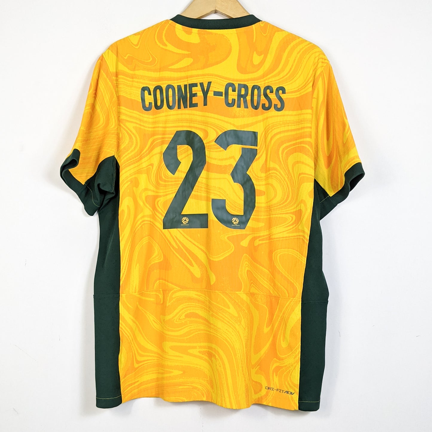 Original Matildas 2023 Home - Cooney Cross #23 Size XL (Player Issue)