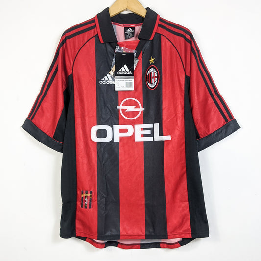 Original AC Milan 1998/99 Home - Maldini #3 Size L (Bnwt)