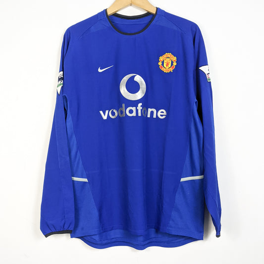 Original Manchester United 2002/03 Third - Beckham #7 Size M (Long sleeve)