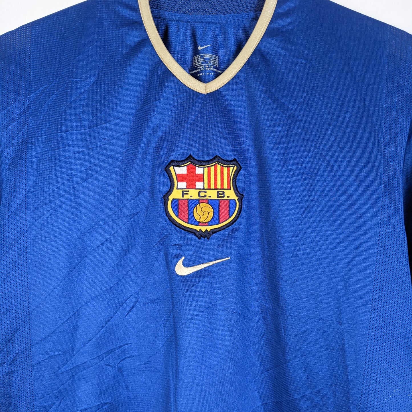 Original Barcelona 2001/02 Third - Xavi #6 Size S