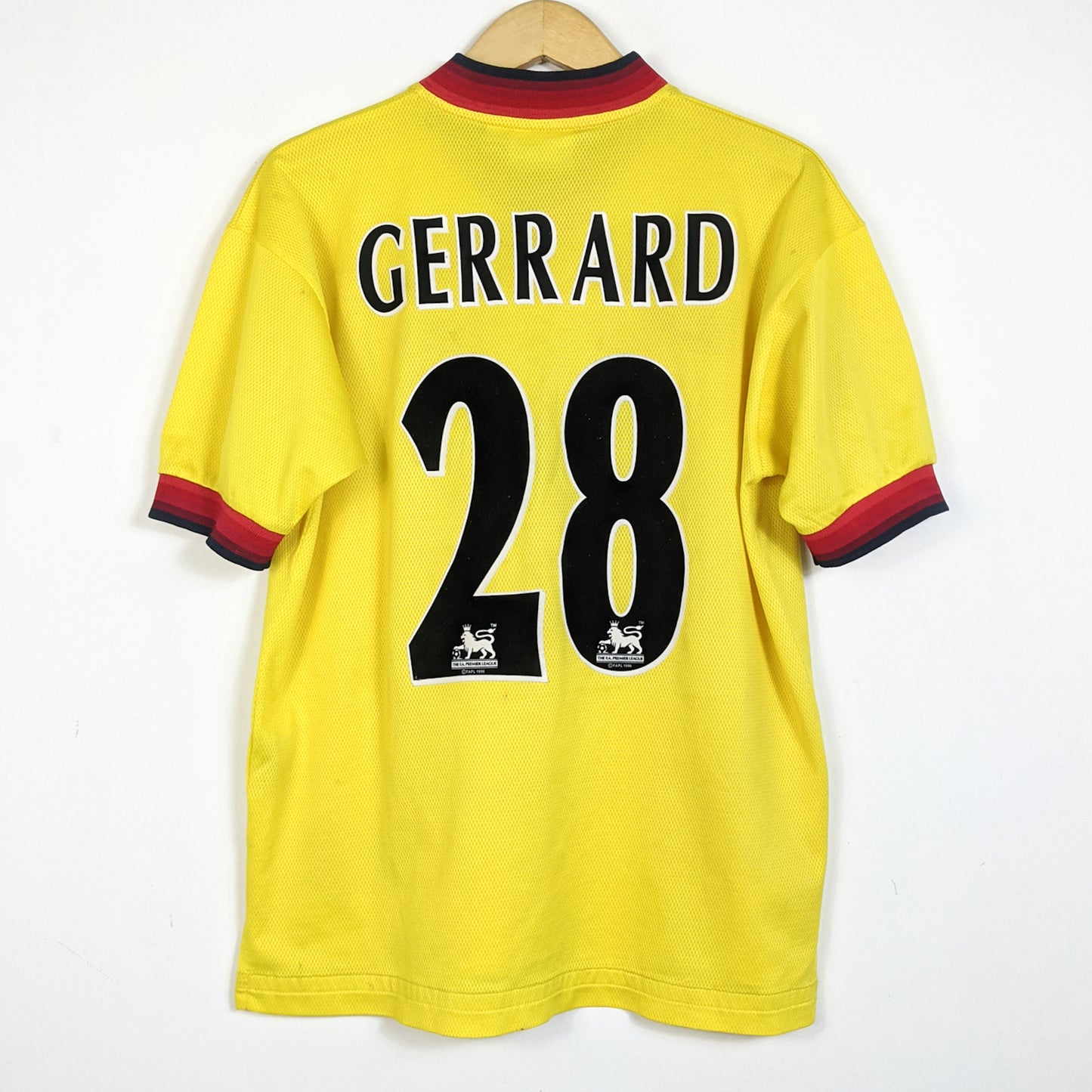 Original Liverpool 1997/99 Away - Gerrard #28 Size fit L