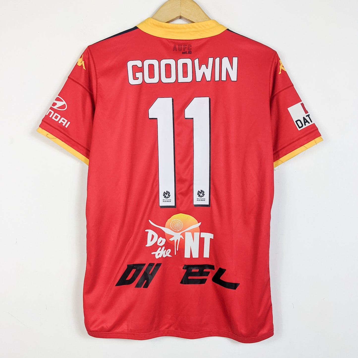 Original Adelaide United 2015/16 Home - Goodwin #11 Size fit S