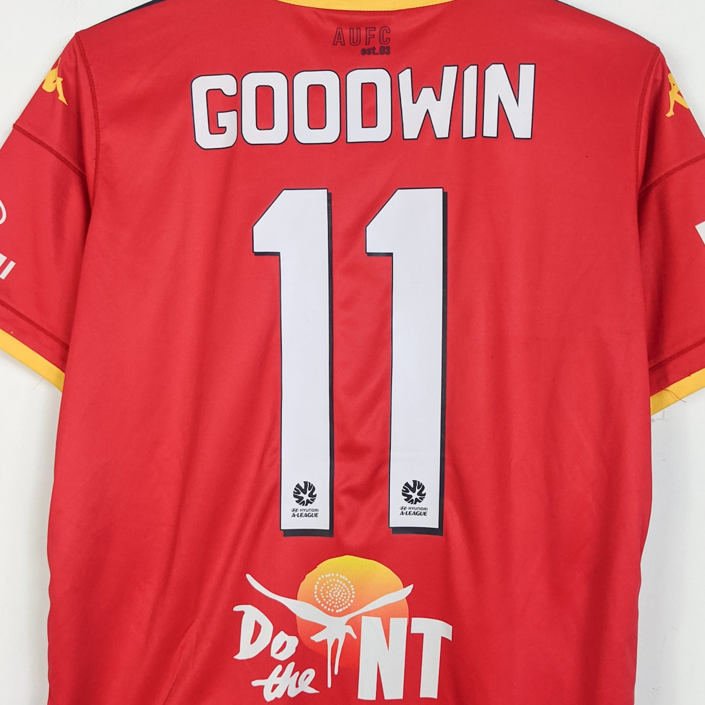 Original Adelaide United 2015/16 Home - Goodwin #11 Size fit S
