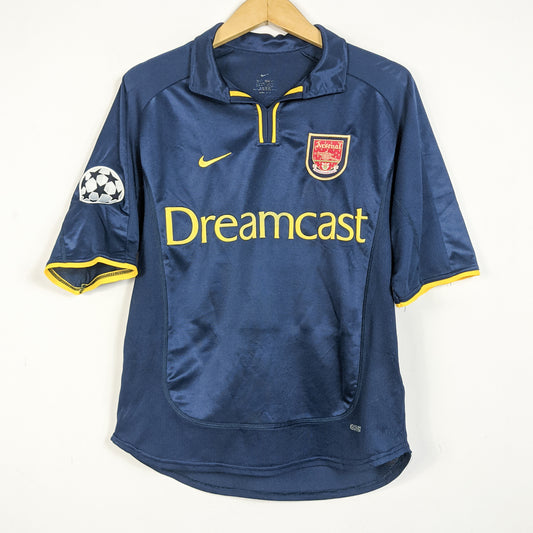 Original Arsenal 2000/01 Third - Pires #7 Size S