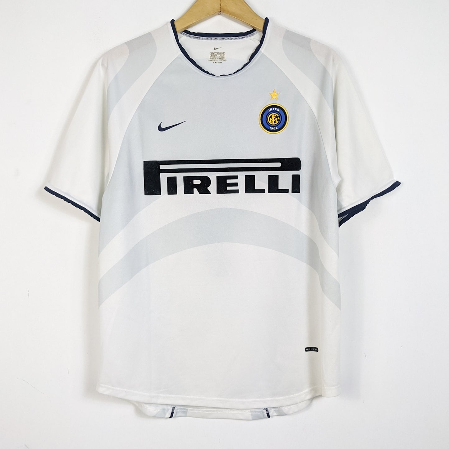 Original Inter 2001/02 Away - Ronaldo #9 Size S fit M