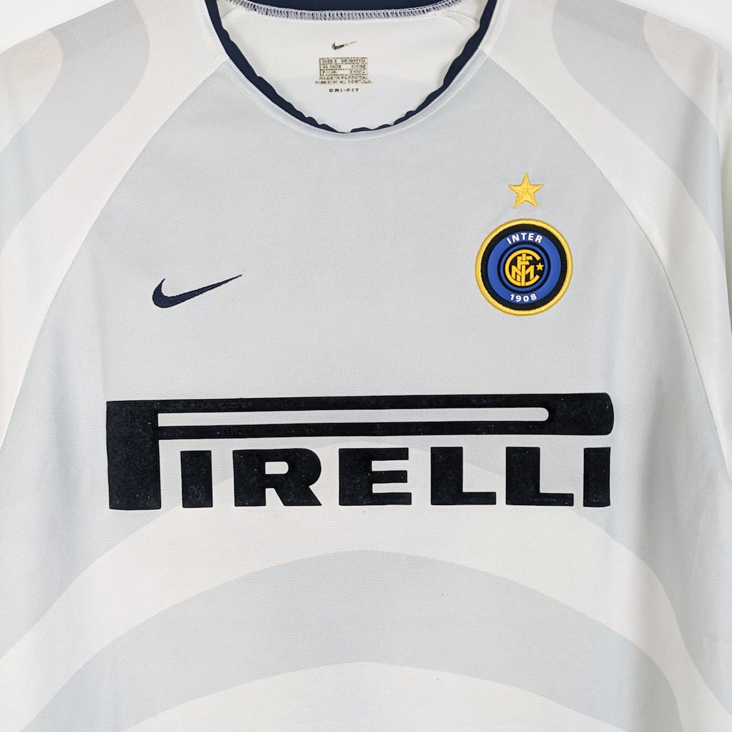 Original Inter 2001/02 Away - Ronaldo #9 Size S fit M