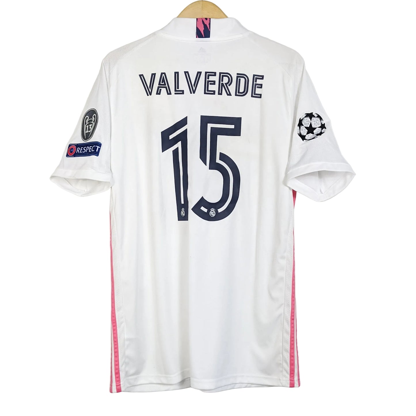 Original Real Madrid 2020/21 Home - Valverde #15 Size L (Bnwt)