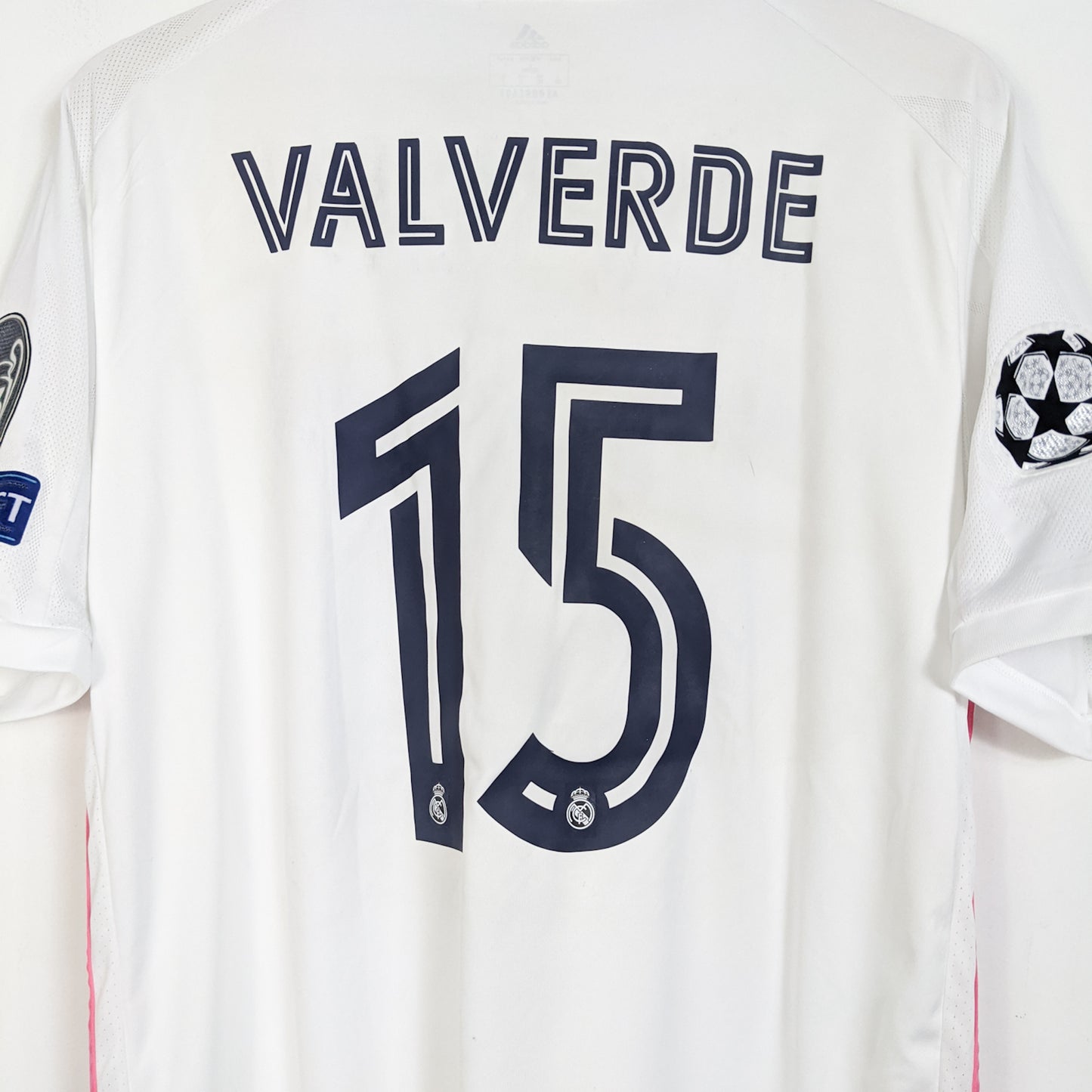 Original Real Madrid 2020/21 Home - Valverde #15 Size L (Bnwt)