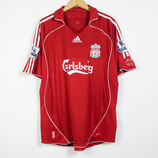 Original Liverpool 2006/07 Home - Gerrard #8 Size XL