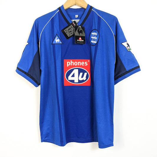 Original Birmingham City 2002/03 Home - Lazaridis #11 Size fit M (Bnwt)