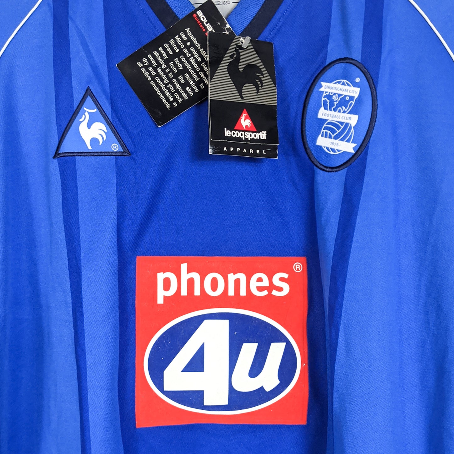 Original Birmingham City 2002/03 Home - Lazaridis #11 Size fit M (Bnwt)