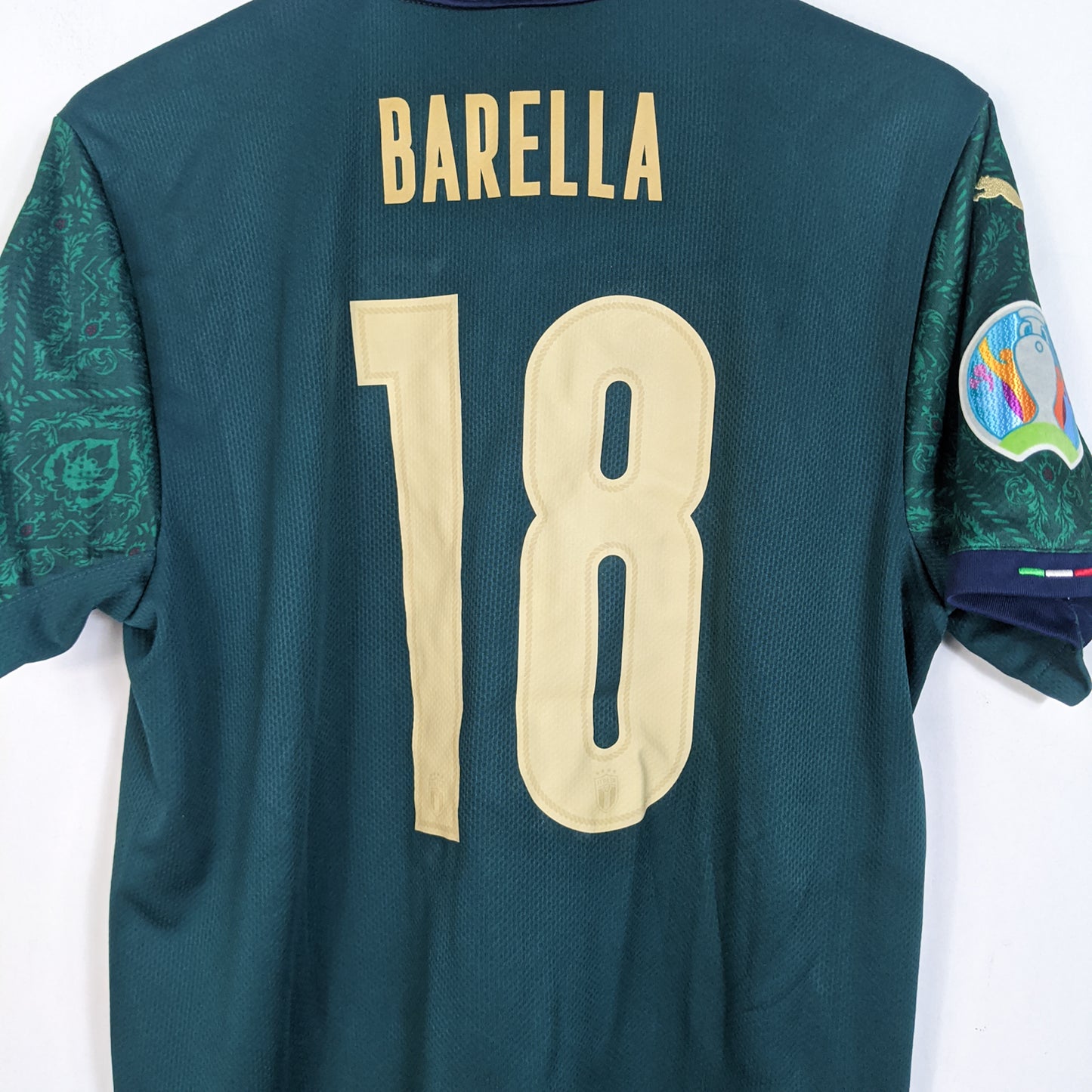Original Italy 2019/20 Third - Barella #18 Size M