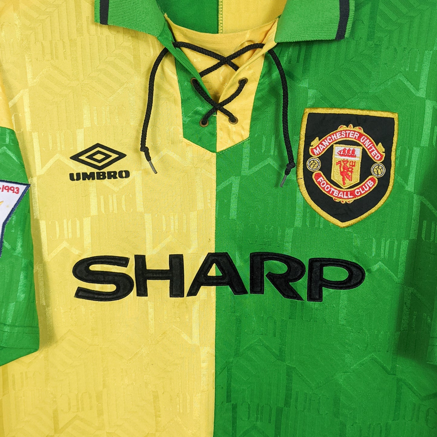 Original Manchester United 1993/94 Third - Cantona #7 Size XL