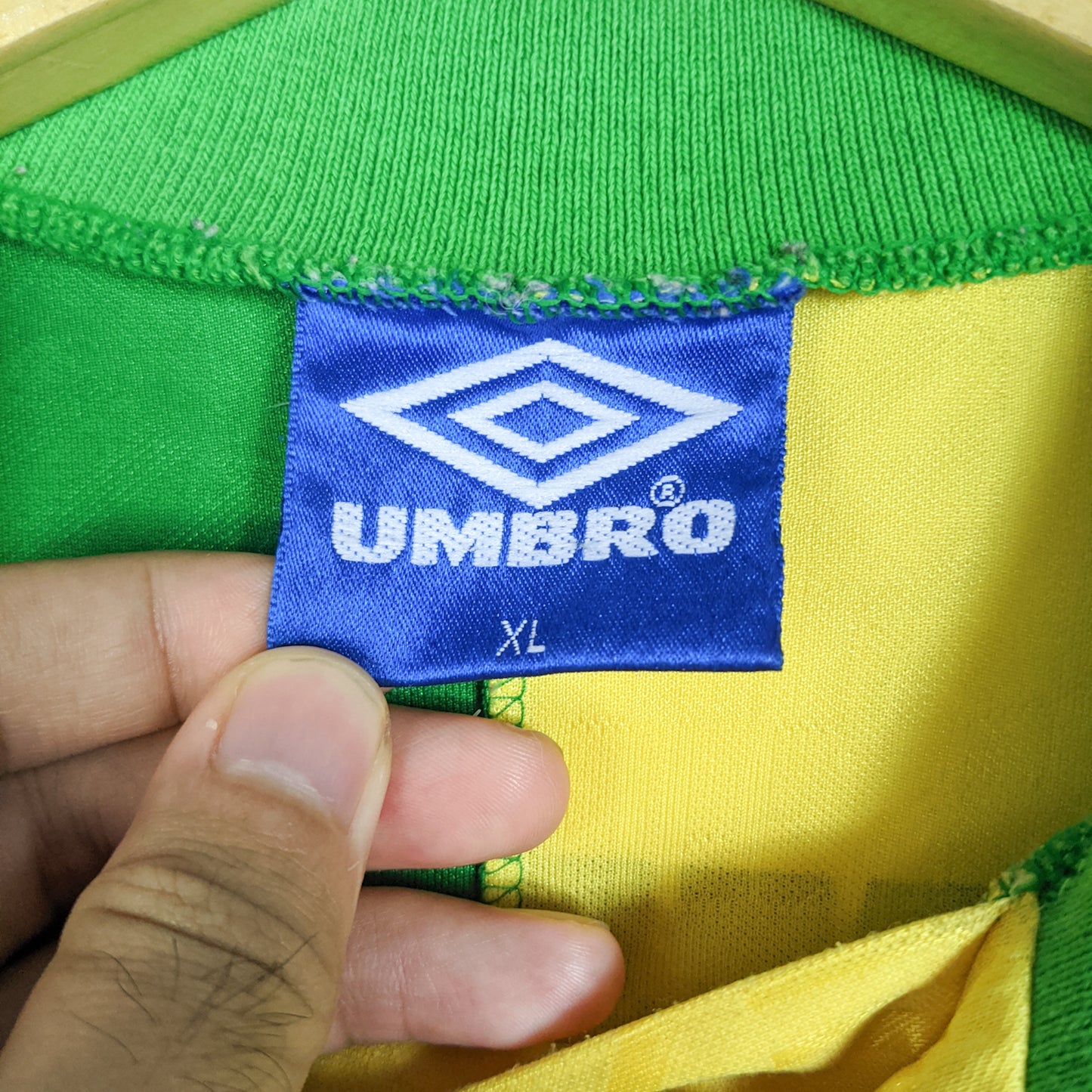 Original Manchester United 1993/94 Third - Cantona #7 Size XL