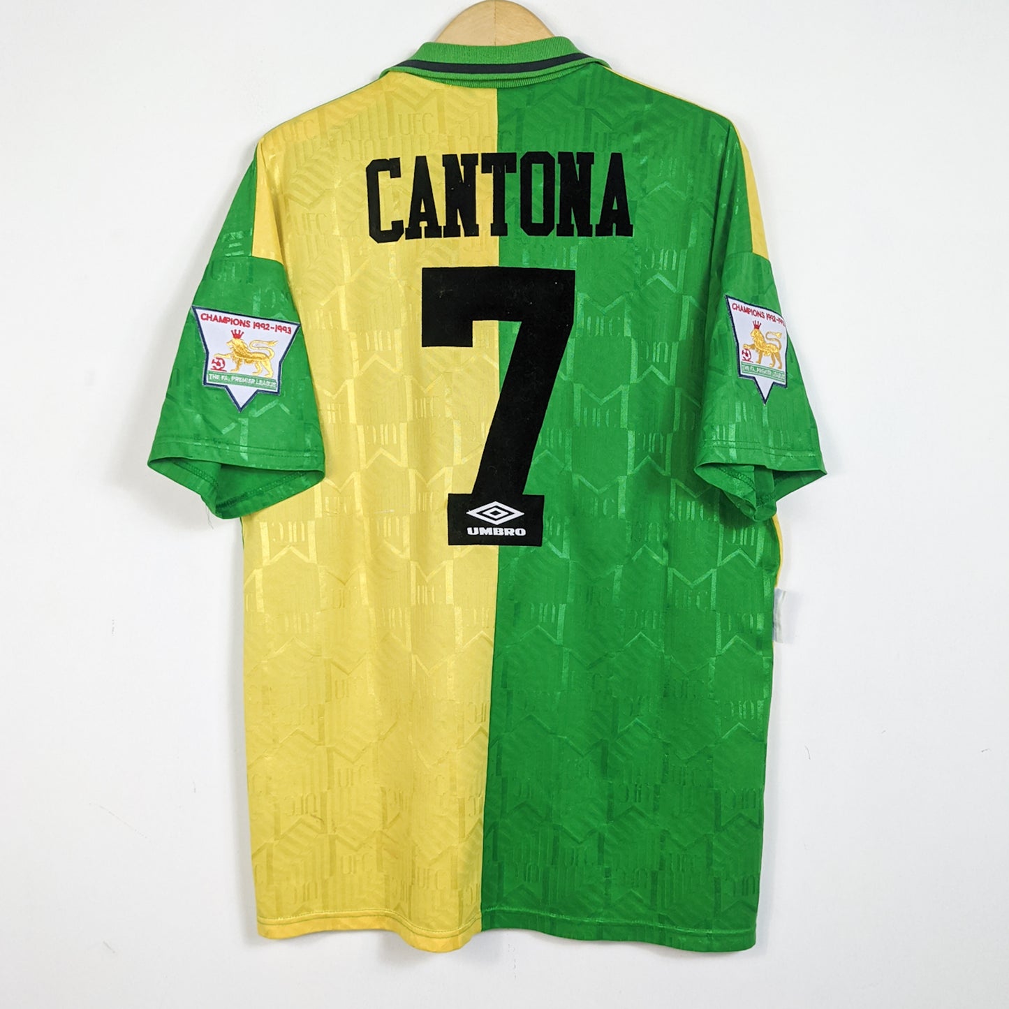 Original Manchester United 1993/94 Third - Cantona #7 Size XL