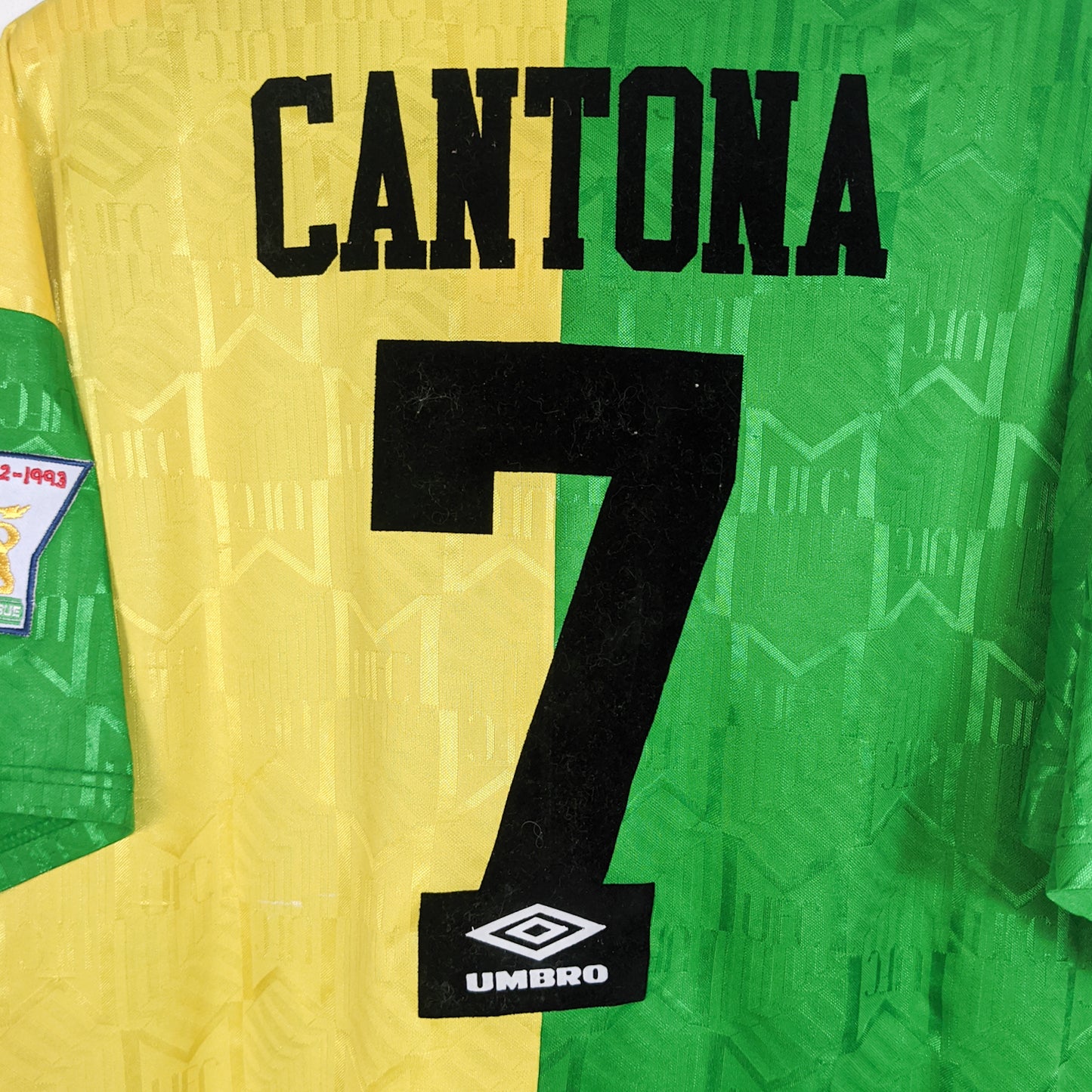Original Manchester United 1993/94 Third - Cantona #7 Size XL