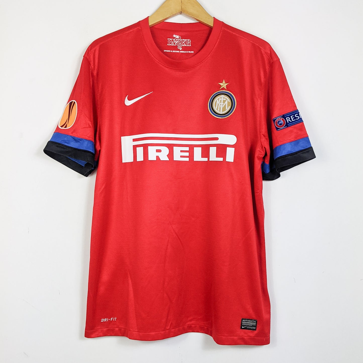 Original Inter 2012/13 Away - Zanetti #4 Size L