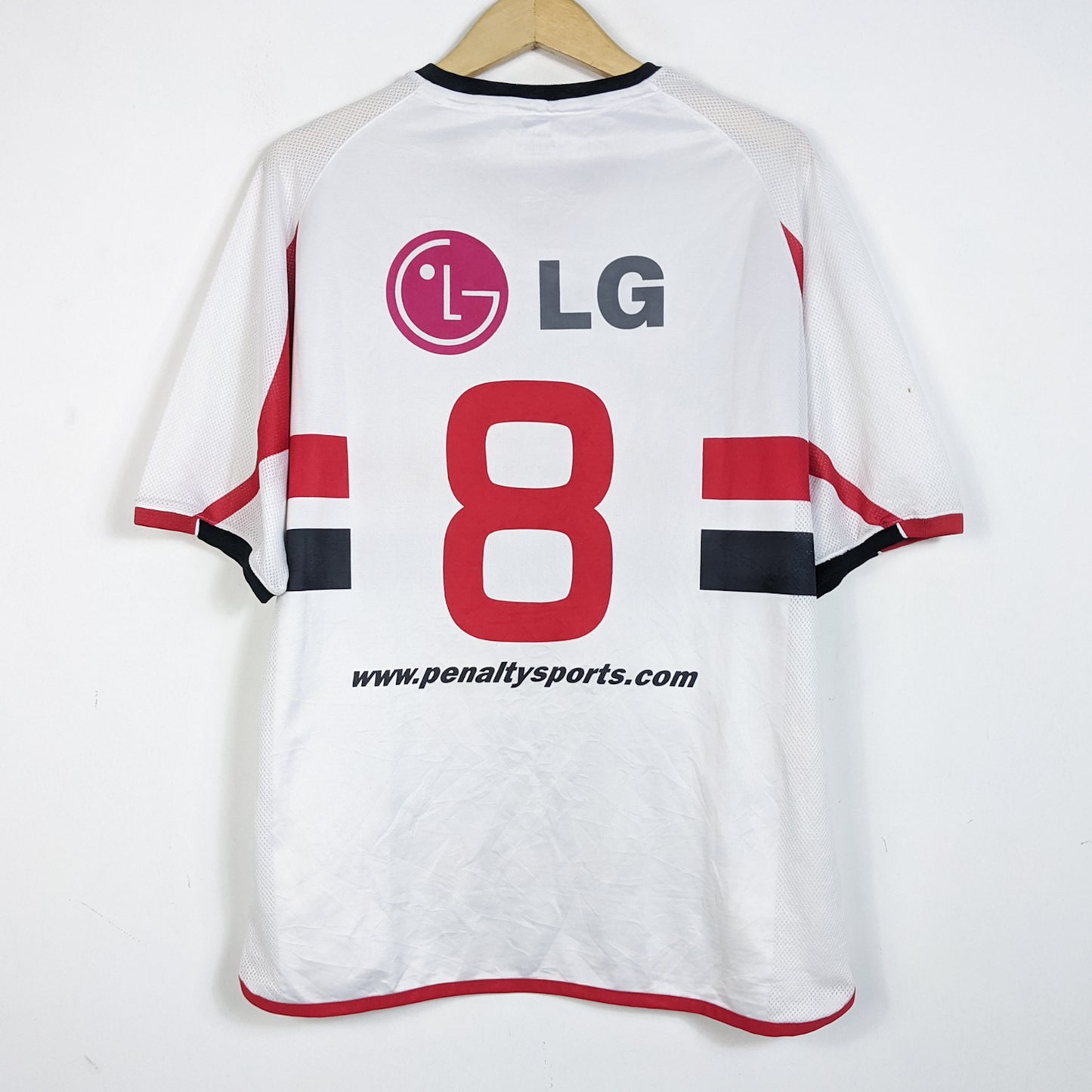 Original Sao Paulo 2002 Home - Kaka #8 Size M