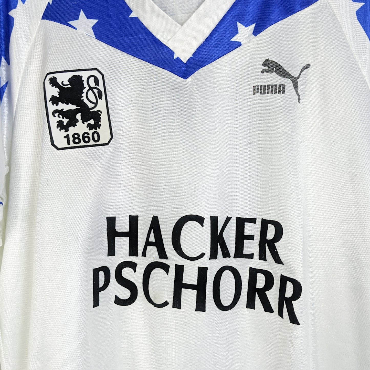 Original TSV 1860 Munchen 1990/91 Home - #12 Size XL (Long sleeve)