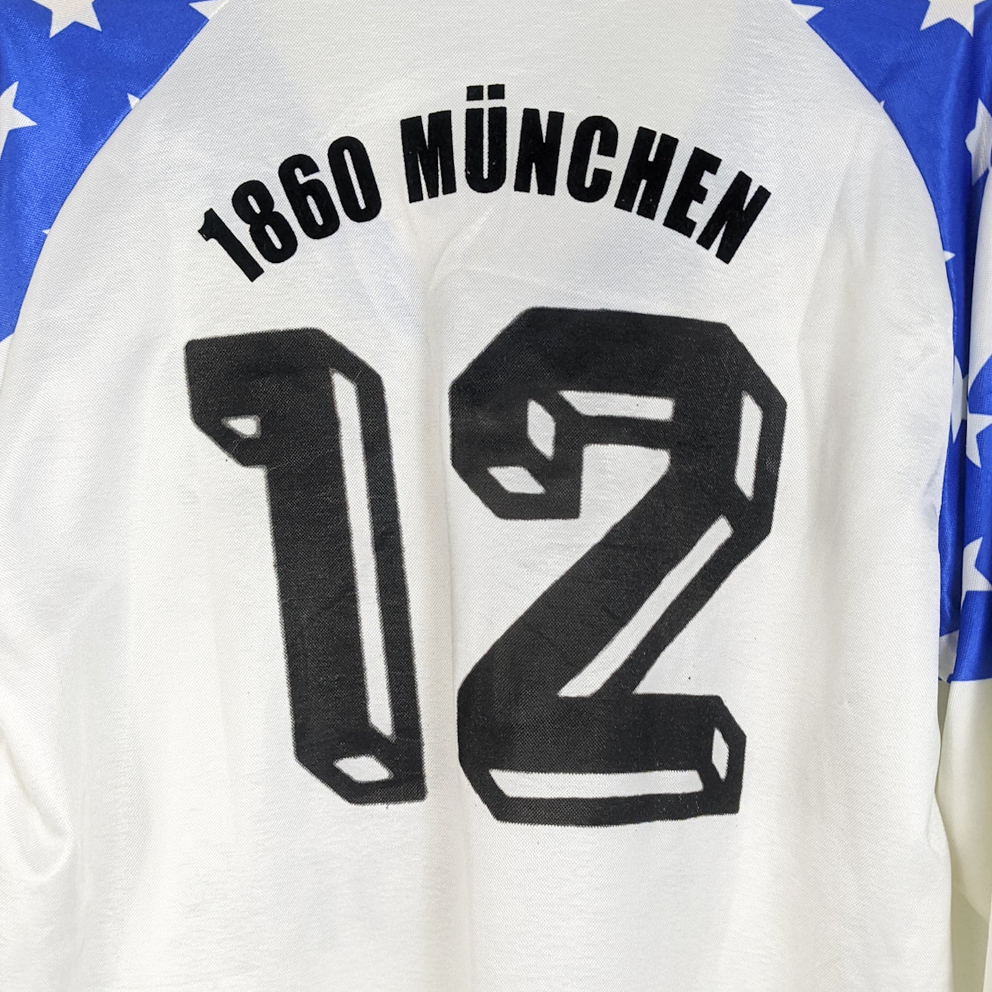 Original TSV 1860 Munchen 1990/91 Home - #12 Size XL (Long sleeve)