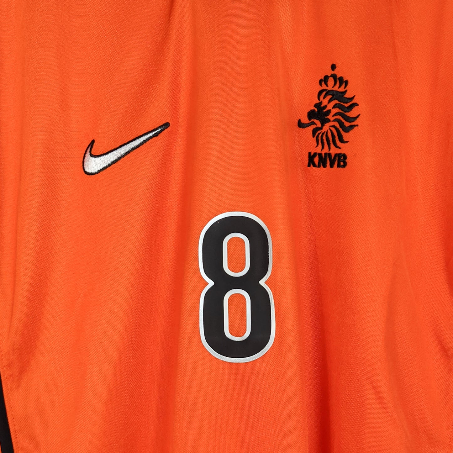 Original Netherlands 1998 Home - Bergkamp #8 Size L