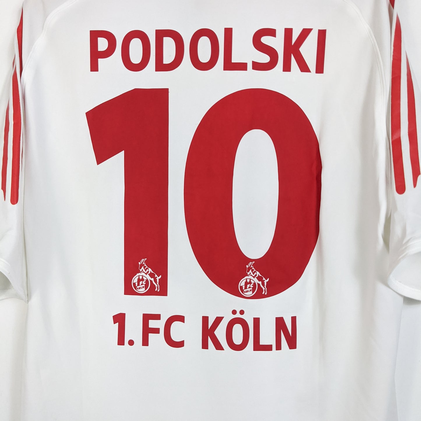 Original FC Koln 2005/06 Home - Podolski #10 Size L