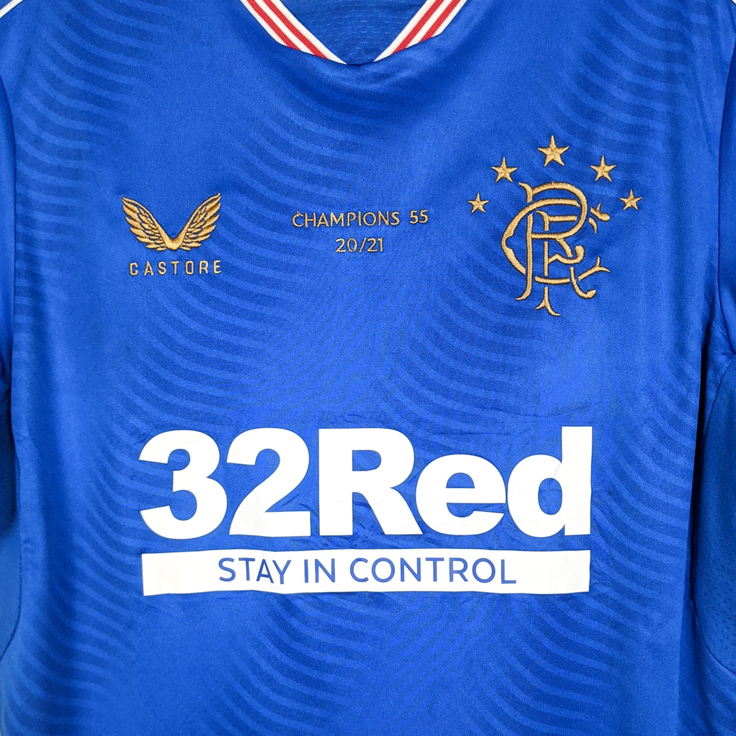 Original Glasgow Rangers 2020/21 Home - Ianis Hagi #7 Size M