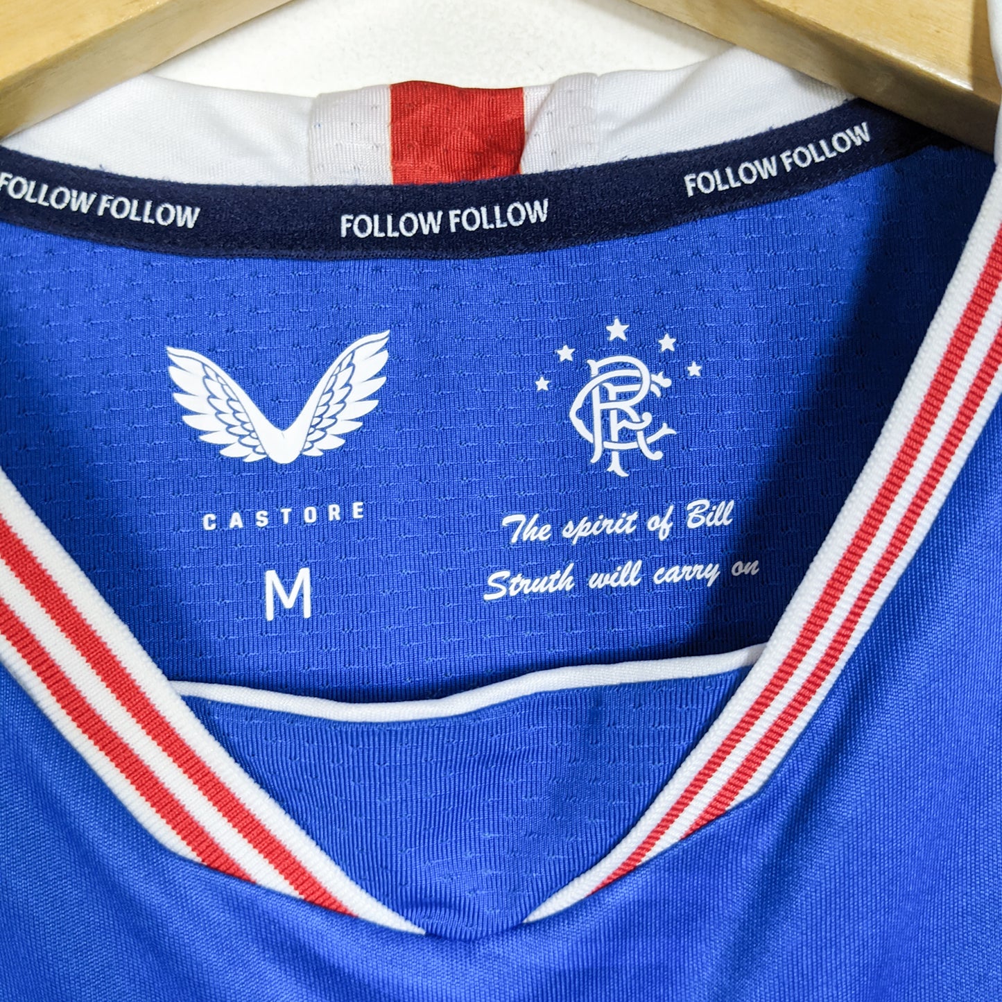 Original Glasgow Rangers 2020/21 Home - Ianis Hagi #7 Size M