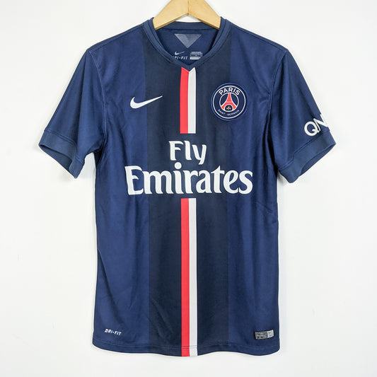 Original Paris Saint-Germain 2014/15 Home - T. Silva #2 Size S