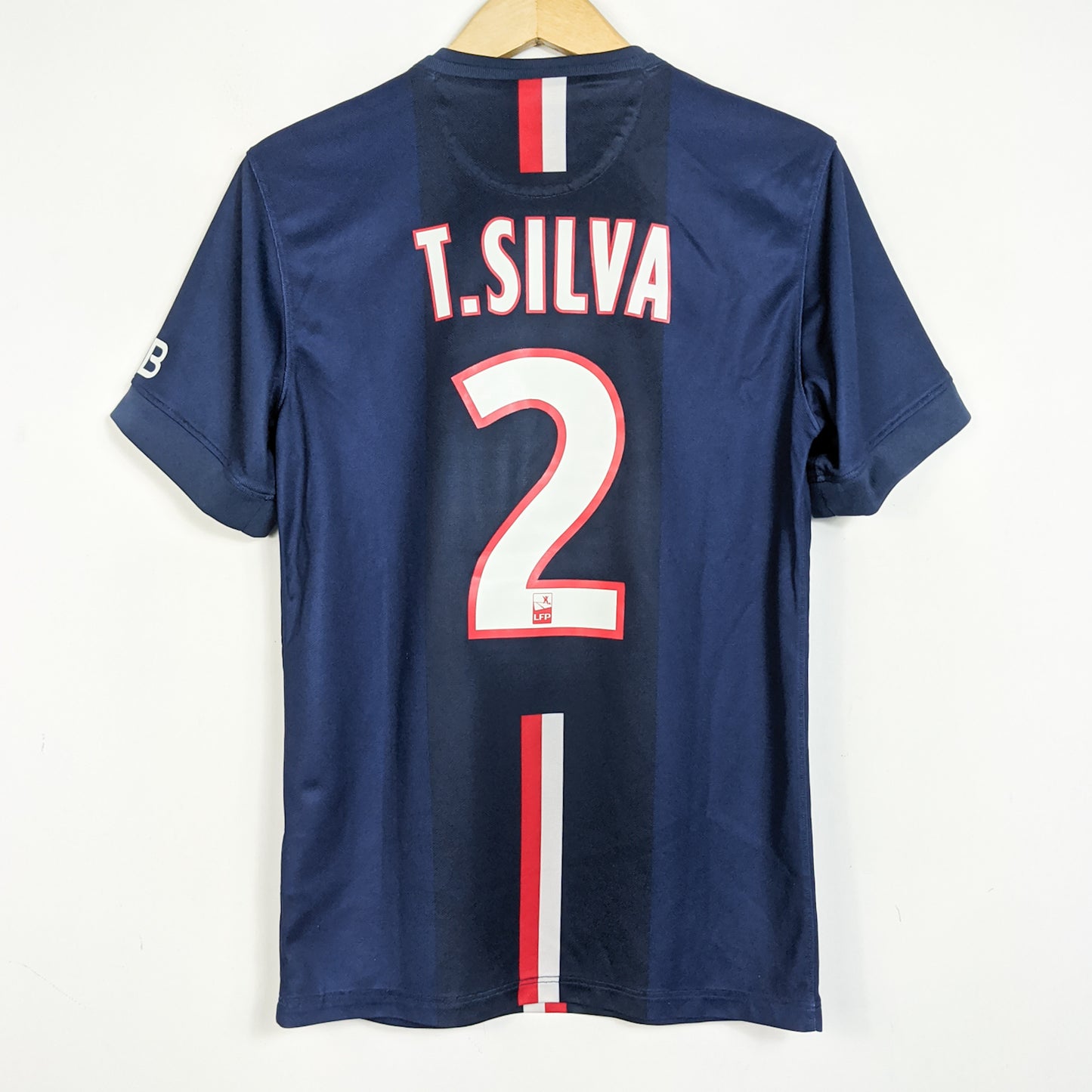 Original Paris Saint-Germain 2014/15 Home - T. Silva #2 Size S