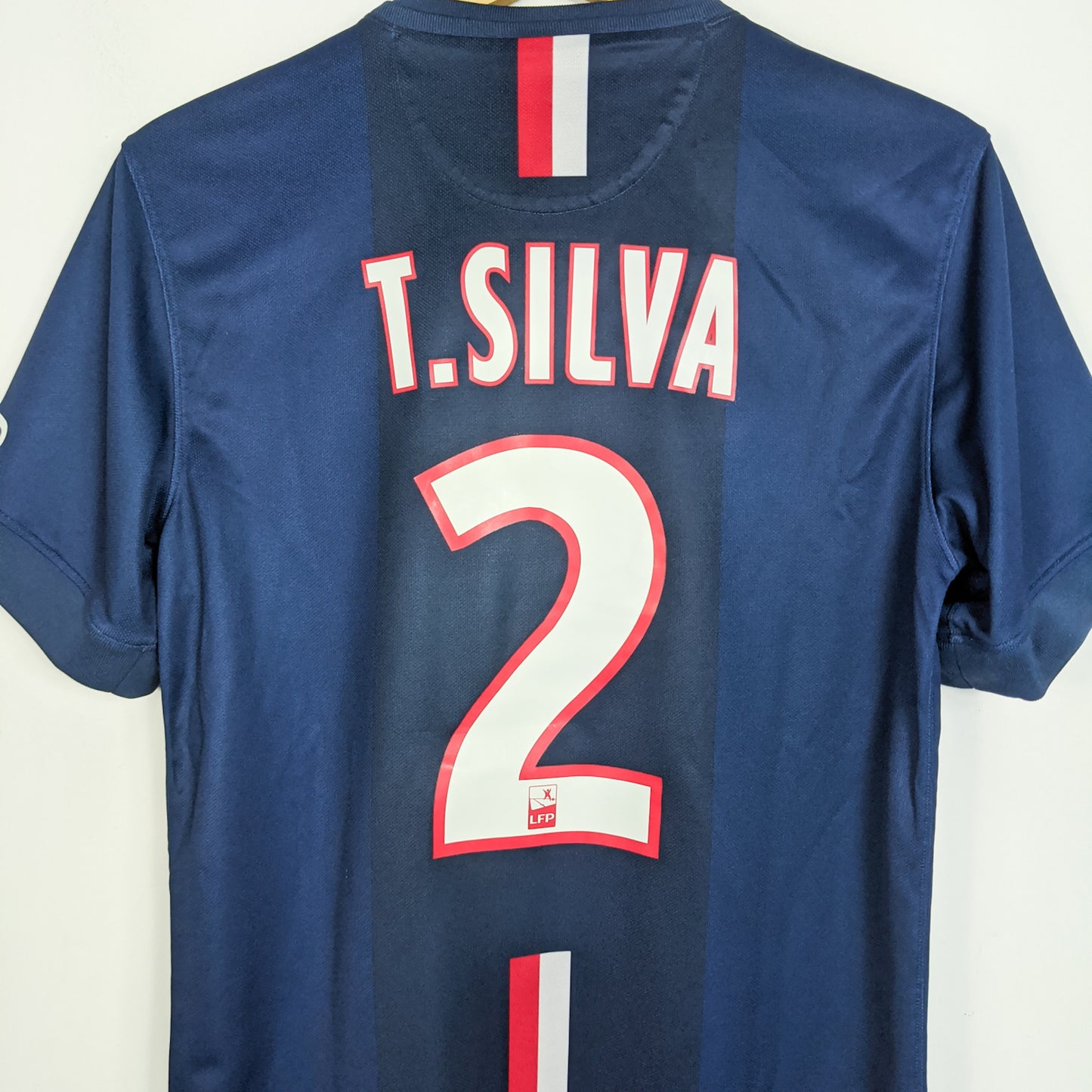 Original Paris Saint-Germain 2014/15 Home - T. Silva #2 Size S