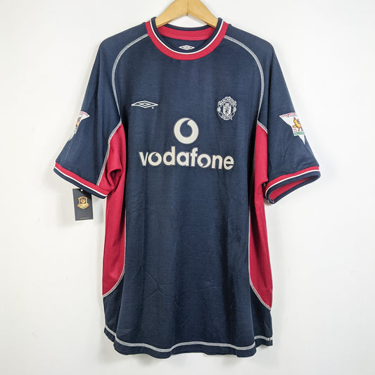 Original Manchester United 2000/01 Third - Beckham #7 Size XL