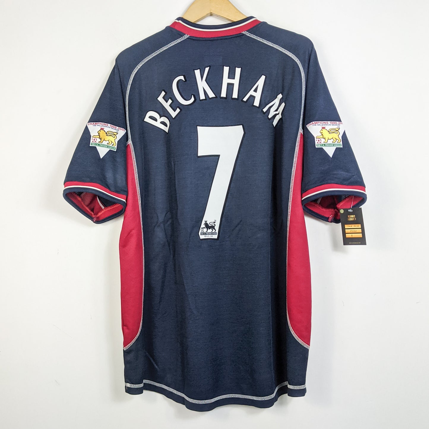Original Manchester United 2000/01 Third - Beckham #7 Size XL